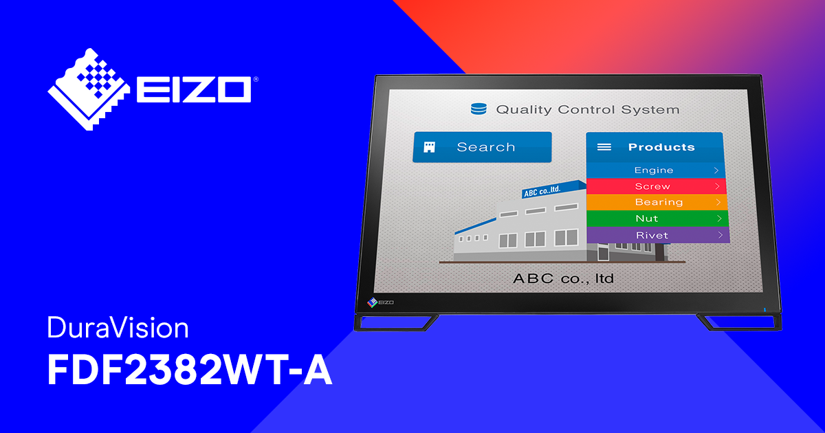 新品　EIZO DuraVision FDF2382WT-A 23型　エイゾー DuraVision FDF2382WT-A | Multi-Touch-Monitor mit Full-HD-Auflösung